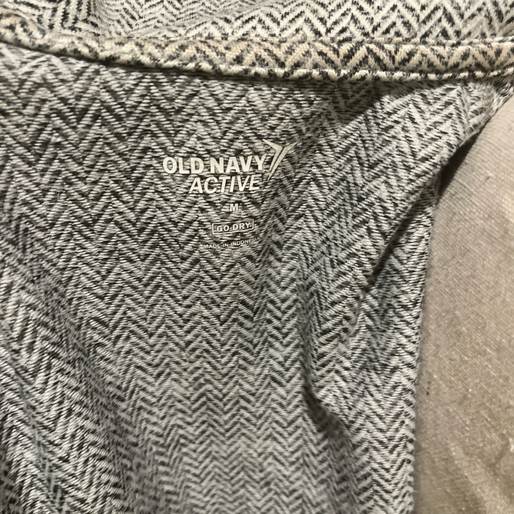 Old Navy Active Black and White Patterned Jacket - Picture 5 of 5
